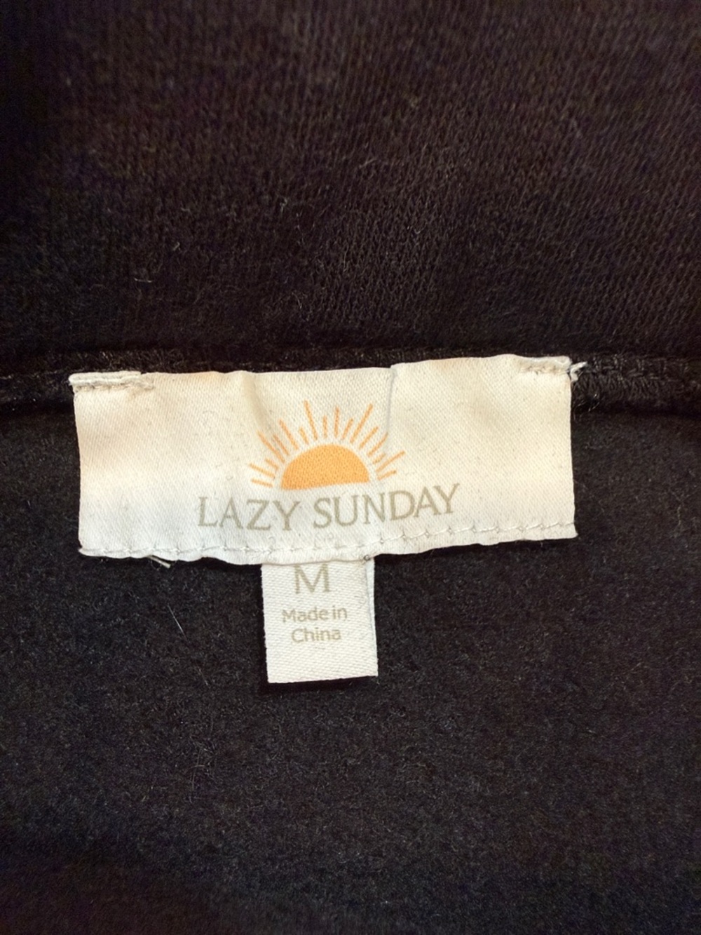 LAZY SUNDAY Black & White Skirt Sporty Wrap-Style Athleisure Size Medium NWT - Picture 3 of 8